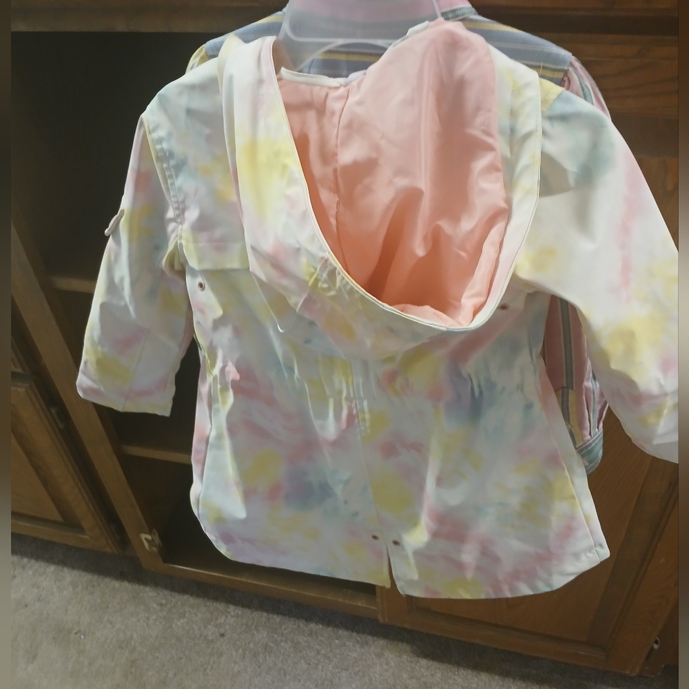 Girls spring rain coat